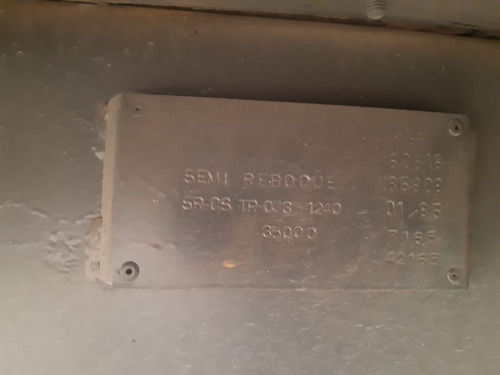 Imagem 14 de 17 de Carreta Randon Sr 1985 3 Eixos Graneleiro Com Pneus E Lona