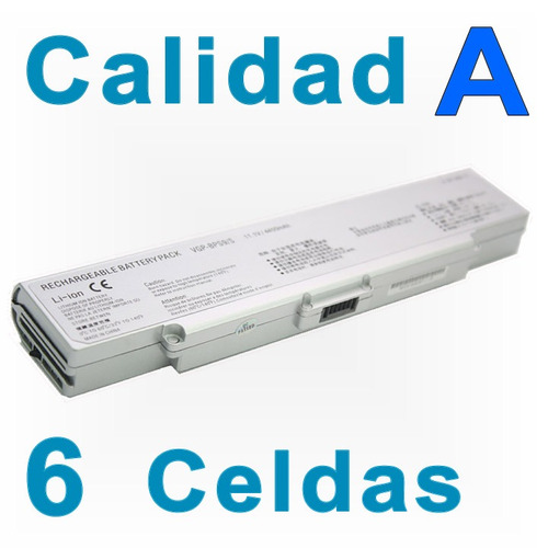 D62a Bateria Para Vgp-bps9a/b Plata Facturada