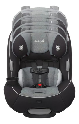 Autoasiento Safety 1st Multi Fit 3-en-1 Color Gris Oscuro