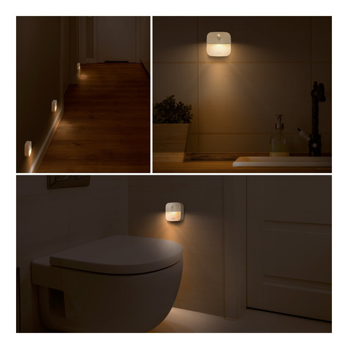 Night Light Eufy Stick-on Warm White Led Motion Sensor 3-pac