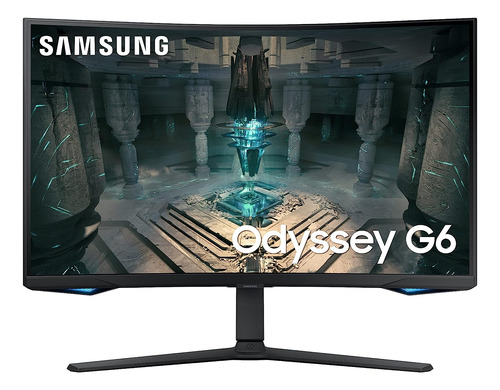 Monitor Curvo Para Juegos Negro Samsung Odyssey G65b Qhd