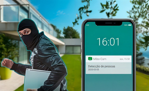 Kit Câmeras Mibo Intelbras Wifi 3 Externas Im5 Sc C/ Hd 1tb