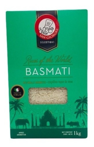 Arroz Basmati San Giorgio Envasado Al Vacío 1kg