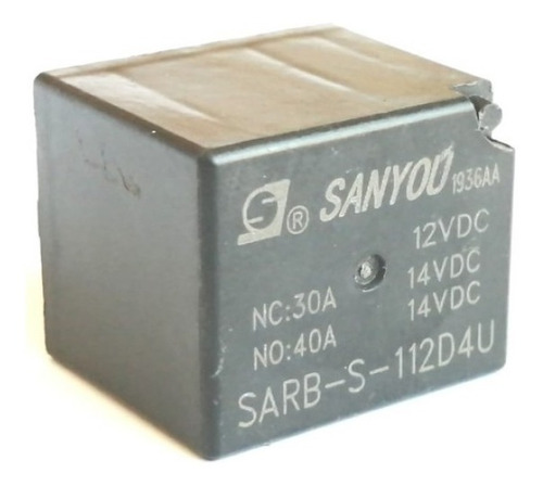 Rele Relay Sarb-s-112d4u Sarb S 112d4u 112d 12v 40a