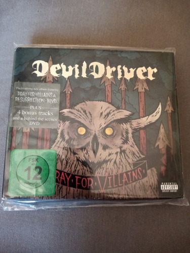 Devildriver - Pray For Villains (2009) Cd/dvd