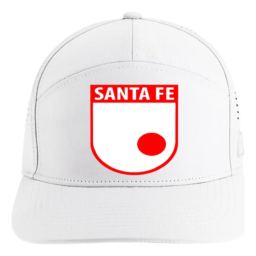 Gorra Independiente Santa Fe 5 Paneles Premiun White