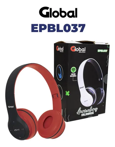 Auriculares Bluetooth Inalambrico Stereo Color Negro Epbl037