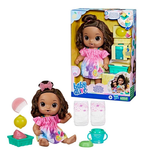 Muñecas Baby Alive Bebida De Frutas Limón 3