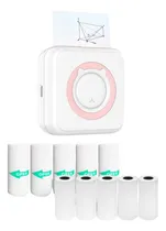 Comprar Mini Impresora Térmica Bluetooth Portátil Con 10 Rollos