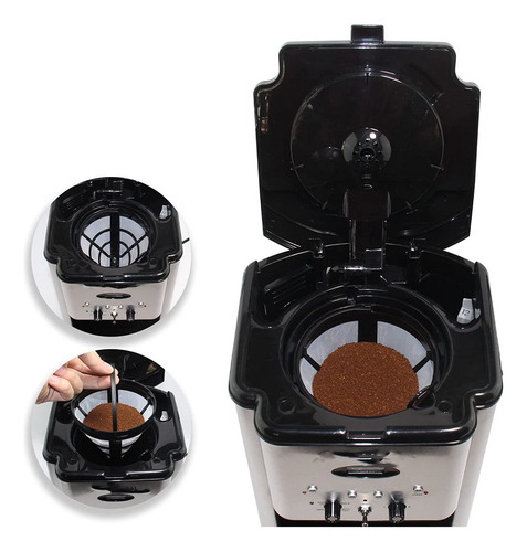 Filtro De Cesta De Cafetera Reutilizable Número 4 Para Ninja
