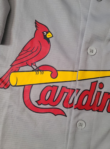 Jersey Cardenales San Luis Mlb Oficial Albert Pujols S (Usado)