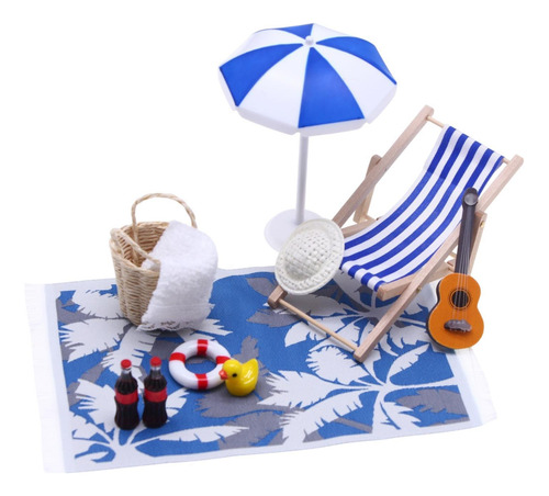 Beach Miniature Dollhouse Decoration Silla Toyes En