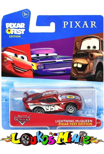 Disney Cars Pixar Fest Edition Lightning Mcqueen Lacrado