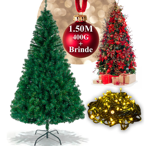 Árvores De Natal Decoradas Com Pisca Pisca