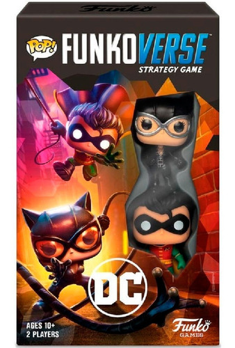 Funko Pop - Funkoverse Juego De Estrategia: Catwoman Robin