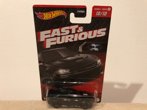 Auto Hotwheels Rapido Y Furioso, Dodge Charge Hellcat