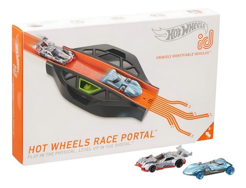 Pista Hot Wheels Id Race Portal + 2 Carrinhos - Mattel Fxb53