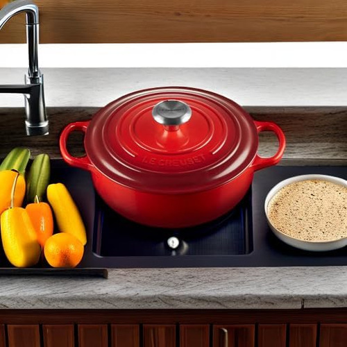 Le Creuset Enamelado De Hierro Fundido Sauteuse Oven, 35