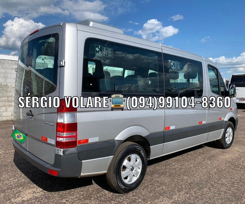 Imagem 3 de 15 de Sprinter 415 Cdi Mercedes Benz Cor Prata