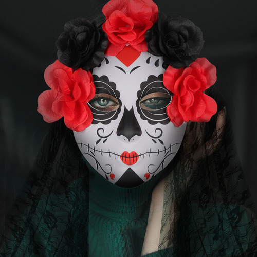 Noiva Fantasma, A Festa De Halloween Do Dia Dos Mortos