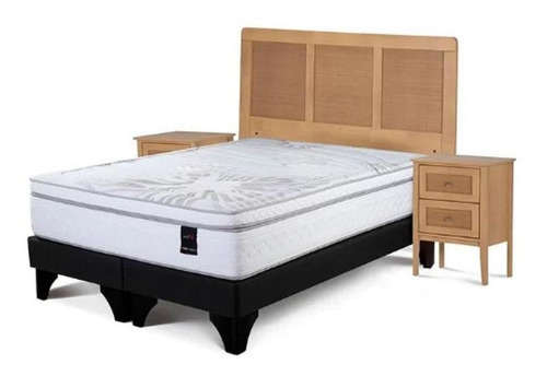 Cama Rosen Art 4 King 180 X 200 Cm Con Muebles Charles