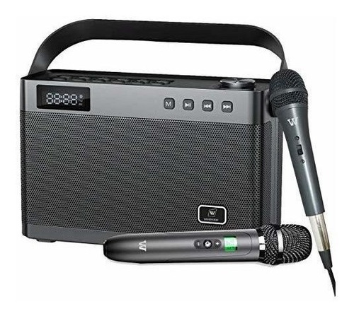 Máquina De Karaoke W Winbridge Con Micrófono Inalámbrico, Si