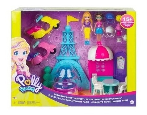 Polly Pocket Pamperin Perfume Spa Juguete Niñas Muñeca