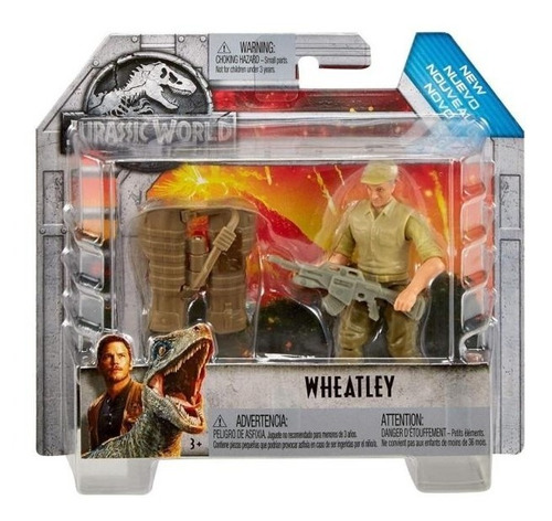 Figura Whatley Jurassic World Park Con Accesorios Mattel