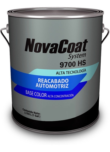 Novacoat Base Color Azul Organico Quimicolor 1 Galón