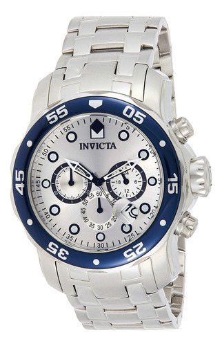 Invicta 80058 Pro Diver Para Hombre, Pantalla Analógica, Cua