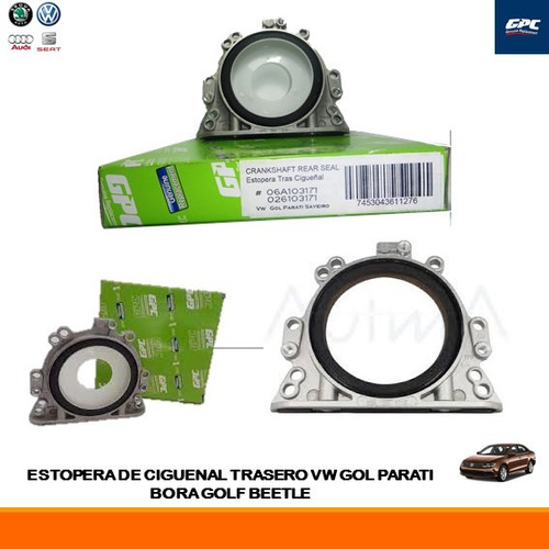 Estopera Ciguenal Trasero Gol Parati 1.8/8v Bora Beetle 2.0