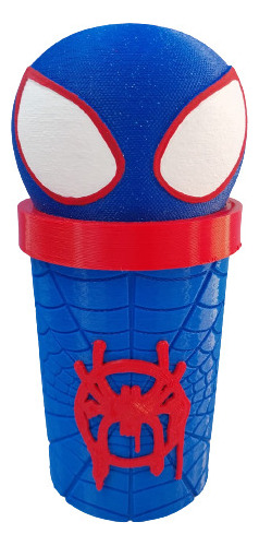 Vaso Spiderman - 300 Ml - Impresion 3d 