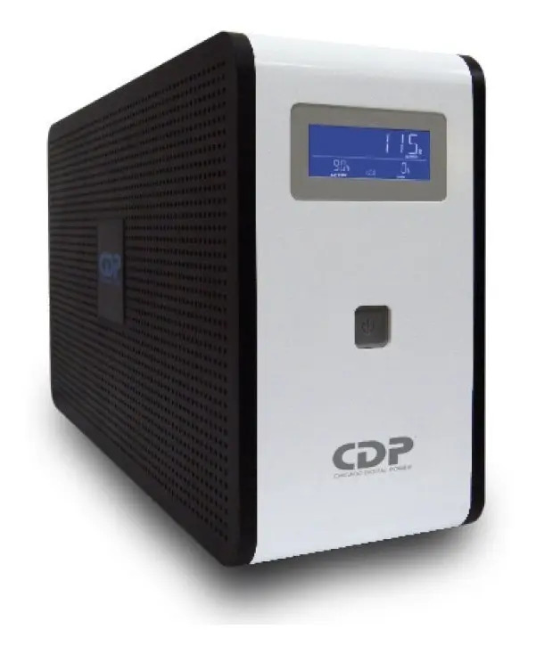 No Break Ups Cdp Interactivo 750va 375w 10 Contactos 2 Años Color Negro