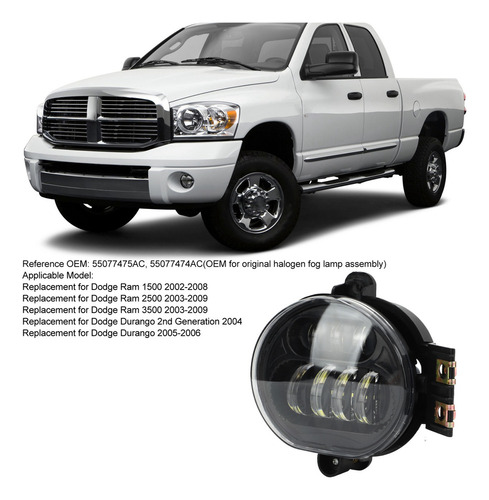 Luz Antiniebla Led For Coche, 2 Unidades, 55077474ac, Ip67,