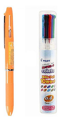 Pilot Multi-pen Body Hi-tec-c Coleto 500 Orange Body  (ygcb)