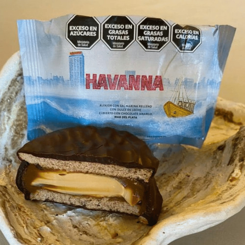 Mini Alfajores Havanna Chocolate Mar Del Plata