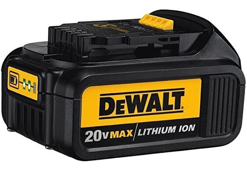 Imagem 3 de 5 de Bateria Dewalt 3ah 20v Lithium Xr C/ Visor De Carga Dcb200