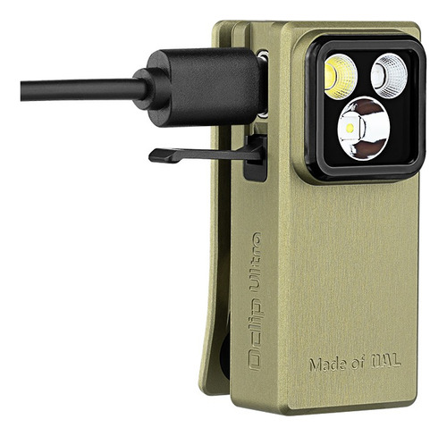 Olight Linterna Oclip Ultra 530 Lúmenes Blanco Olive Green
