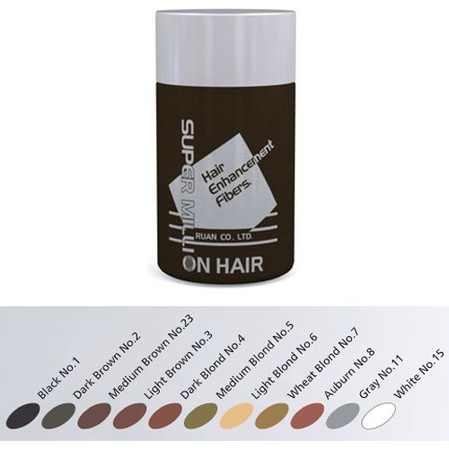 Super Million Hair 0.35 oz (rubio Medio Numero 5)