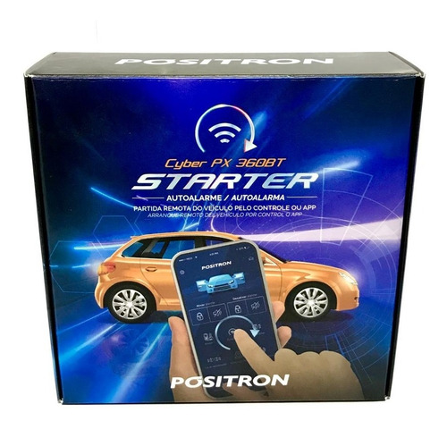 Alarme Automotivo Pósitron Cyber Px360bt  100% Original .