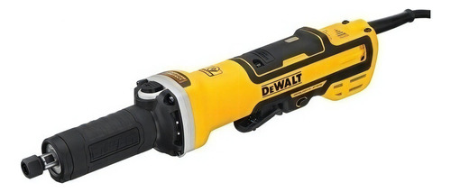 Esmeriladora recta DeWalt DWE4997VS de 50 Hz color amarillo 1300 W 220 V + accesorio