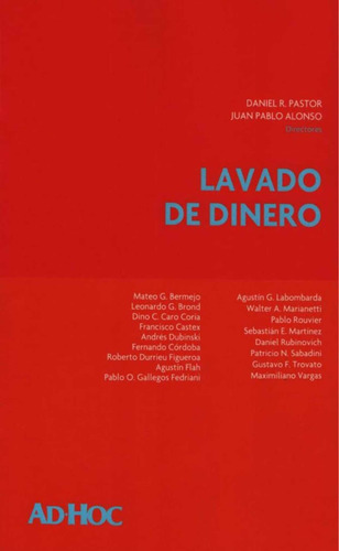 Lavado De Dinero - Pastor / Alonso