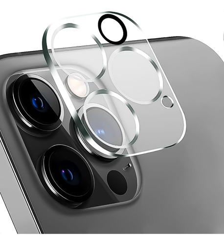 Vidrio Templado Protector Completo Cámara iPhone 12 Pro Max