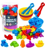 Comprar Rainbow Counting Dinosaurs With Matching Sorting Cups
