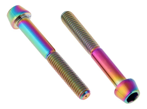 Tornillos De La Tapa Superior Del Vástago Rainbow M6x35mm Tornillos De La Tapa Superior Del Vástago Rainbow M6x35mm