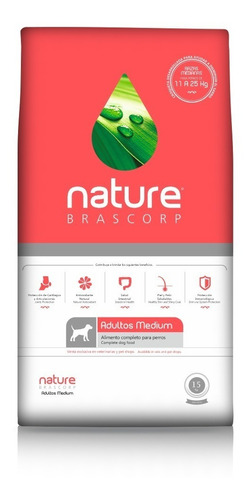 Alimento Nature para perro adulto de raza mediana y grande sabor mix en bolsa de 15 kg