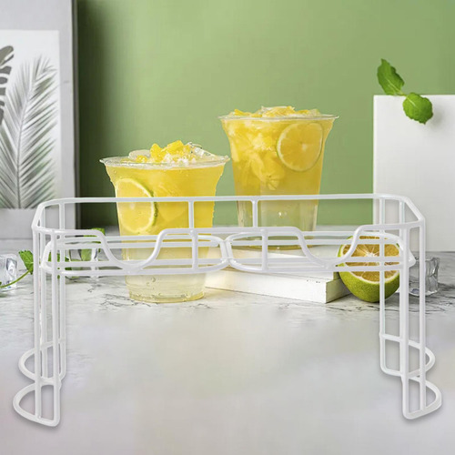 Soporte Para Bebidas Doble, Diseño Moderno Para