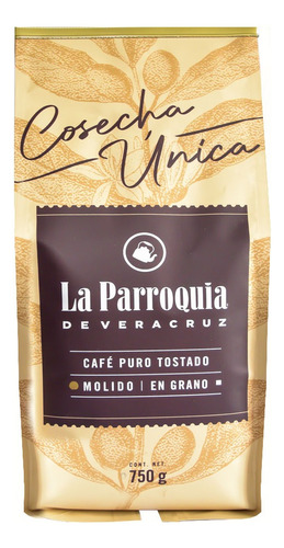 Café La Parroquia De Veracruz Molido Cosecha Única De 750 Gr