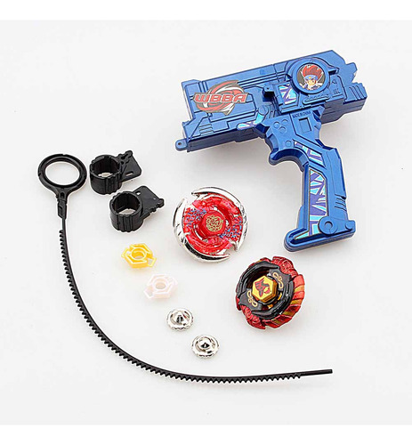 I 1 Juego Beyblade Con Lanzador Metal Fusion Rotación