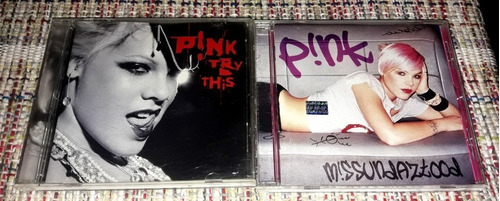 Pink / Missundaztood / Try This Cd Buen Estado Pop